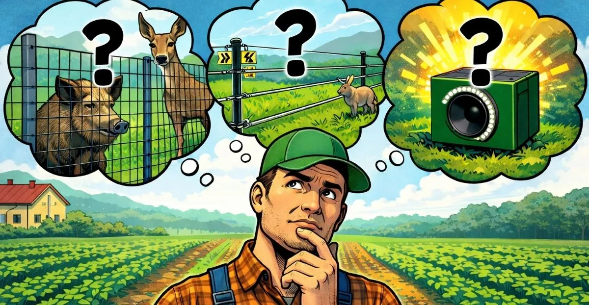 Plot, elektrický ohradník alebo odpudzovač zveri?